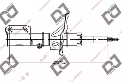 Амортизатор DJ PARTS DS1157HS